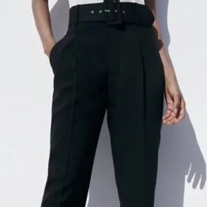 Zara belted pants